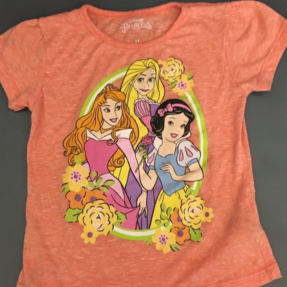 Disney Princess shirt girls 3t